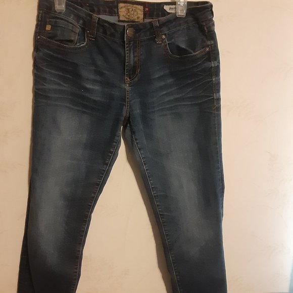 Dear John Women's Joyrich Comfort Skinny Blue Denim Jeans Size 29 - Picture 2 of 7